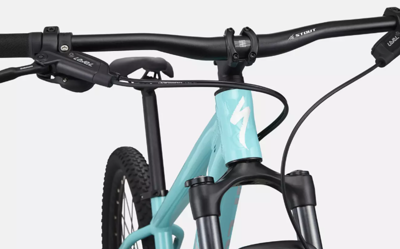 Specialized Rockhopper Expert 29 Hardtail Mountain Bike 2023 in Lagoon Blue Silver-2